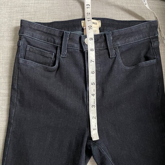 L'AGENCE Marguerite High Rise Skinny Jeans Womens Size 25 Dark Wash Classic - Picture 7 of 9